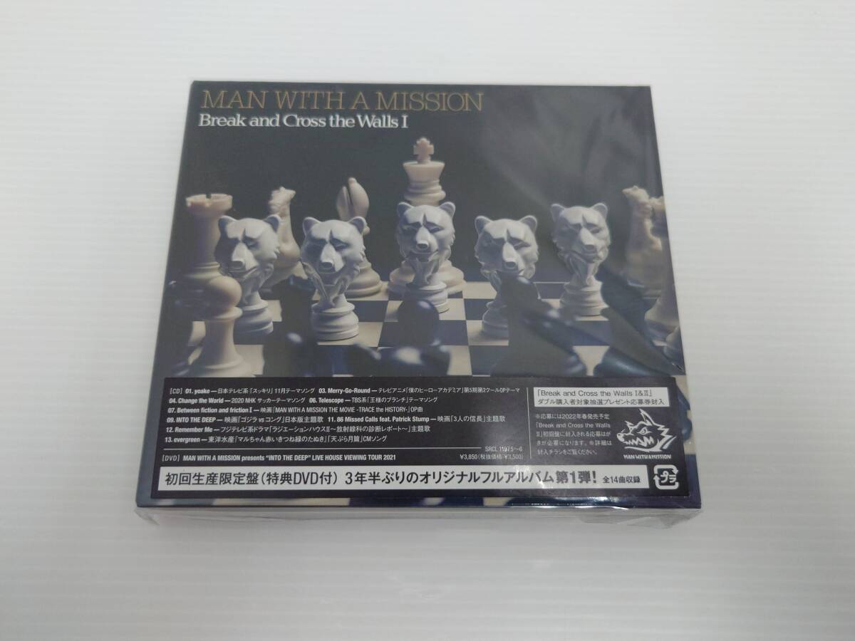 MAN WITH A MISSION Break and Cross the Walls I ［CD+DVD］＜初回生産限定盤＞ 開封品
