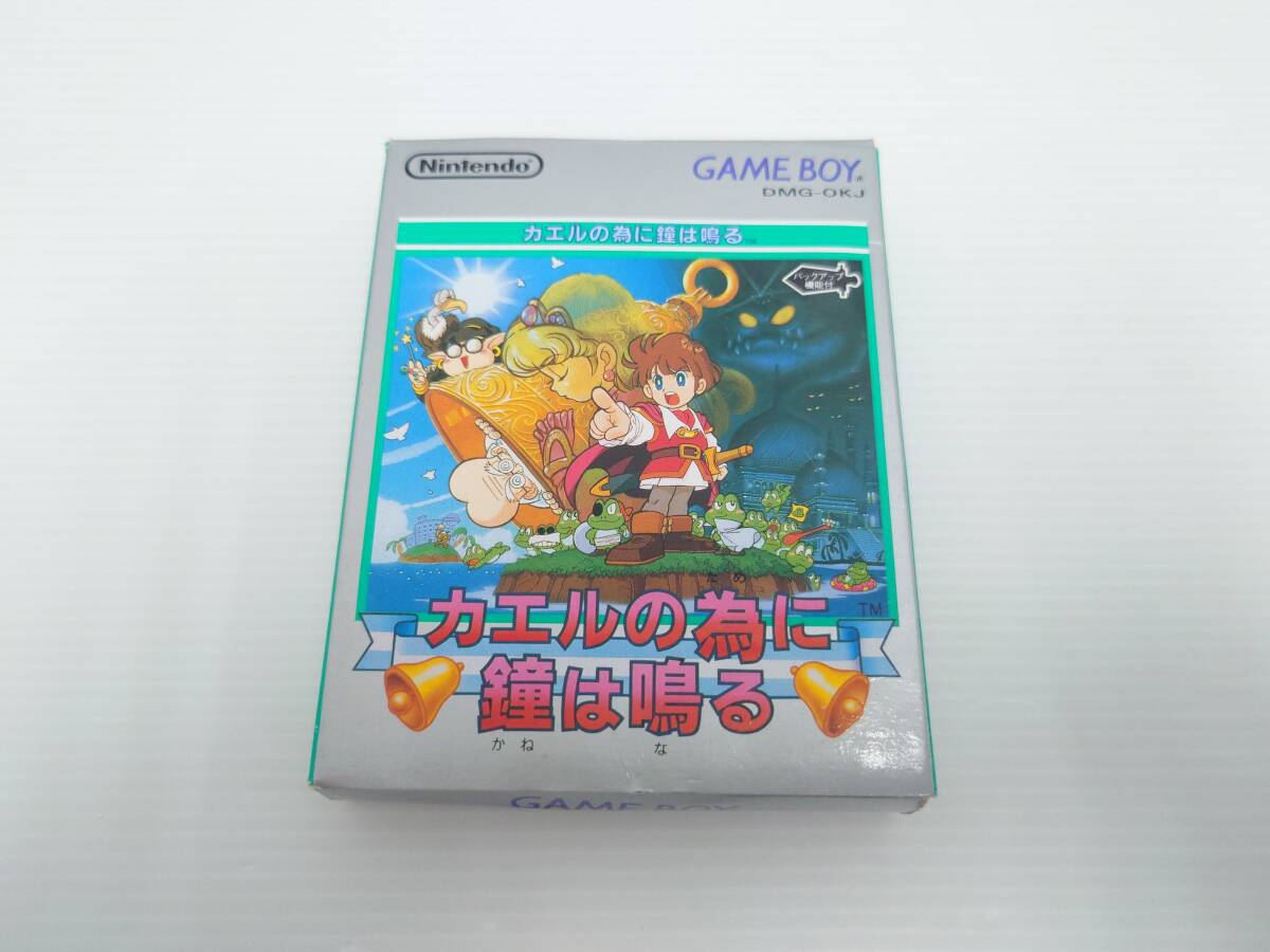 ga19)GBソフト カエルの為に鐘は鳴る (DMG-OKJ) 任天堂 ゲームボーイ GAME BOY Nintendo 