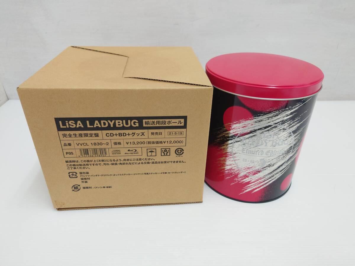 cd16) LiSA LADYBUG【完全数量生産限定盤】（CD＋Blu-ray＋特製グッズ） VVCL-1830～2