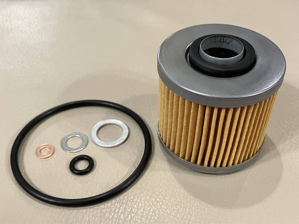 国産ガスケット SR400 SR500 エンジンオイル　オイルエレメント 交換 SET ドラッグスター250 SRX400 SRX600 TDM850/900 TRX850