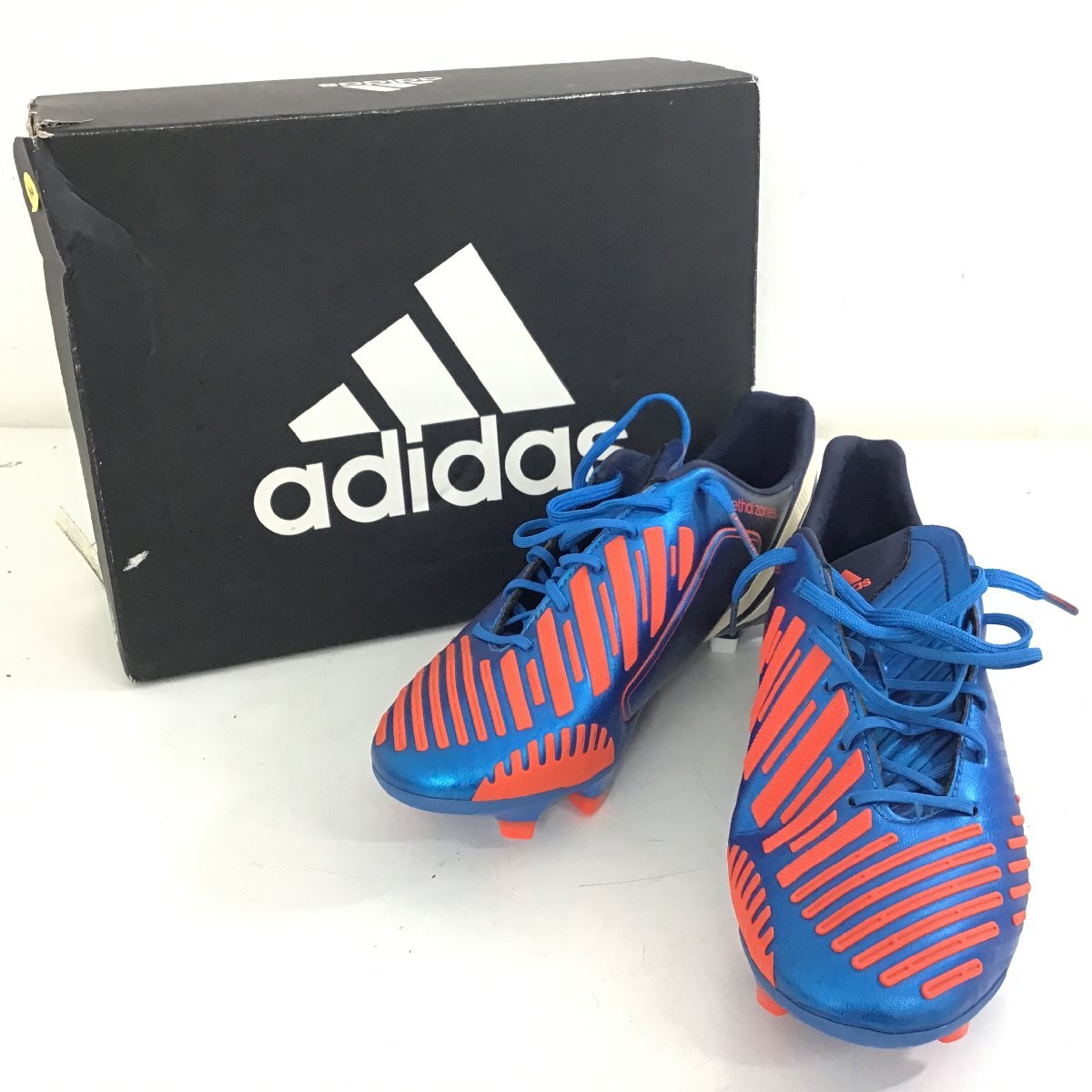 adidas　アディダス　サッカースパイク　24.5cm　未使用品【同梱不可/売り切り/マツモト08-01】