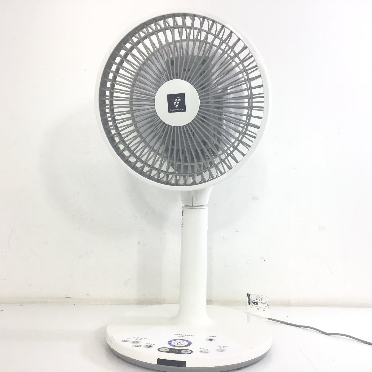 SHARP　シャープ　プラズマクラスター扇風機　PJ-N2DS-W　動作品【同梱不可/売り切り/08-01】