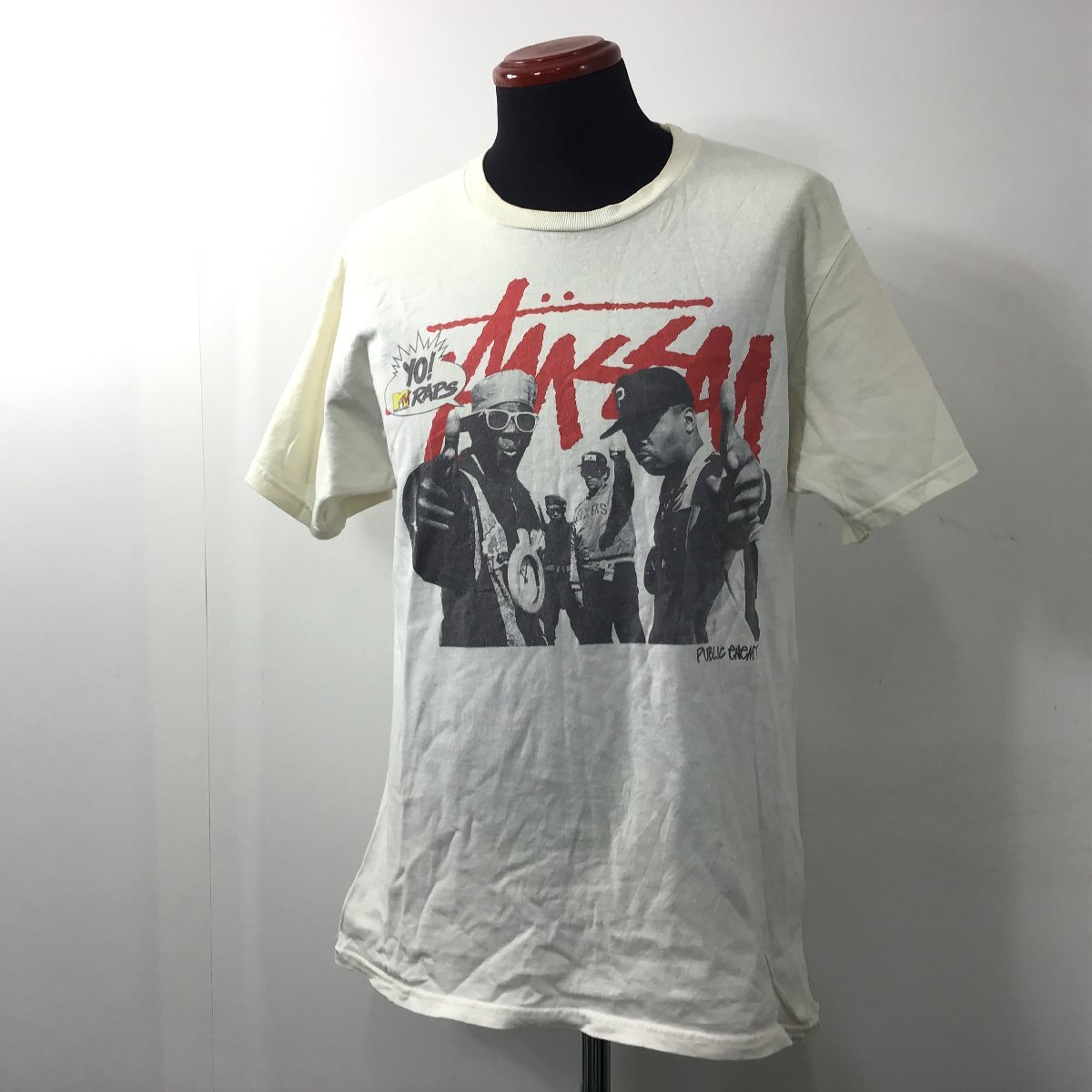 Stussy　ストゥーシー　半袖Tシャツ　メンズ　Mサイズ　【同梱不可/売り切り/マツモト08-03】