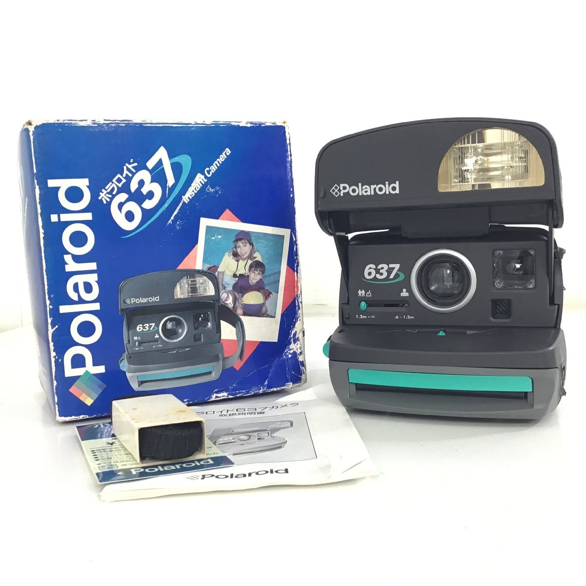 ★1円スタート★　POLAROID　ポラロイド　637　カメラ　現状品【同梱不可/売り切り/08-06】