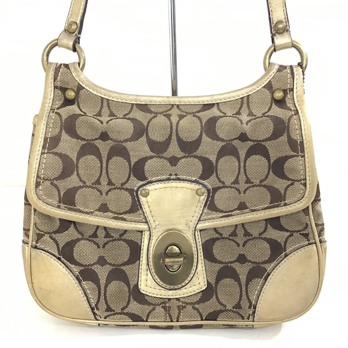 COACH　コーチ　ショルダーバッグ　レディース【同梱不可/売り切り/サカモト08-04】