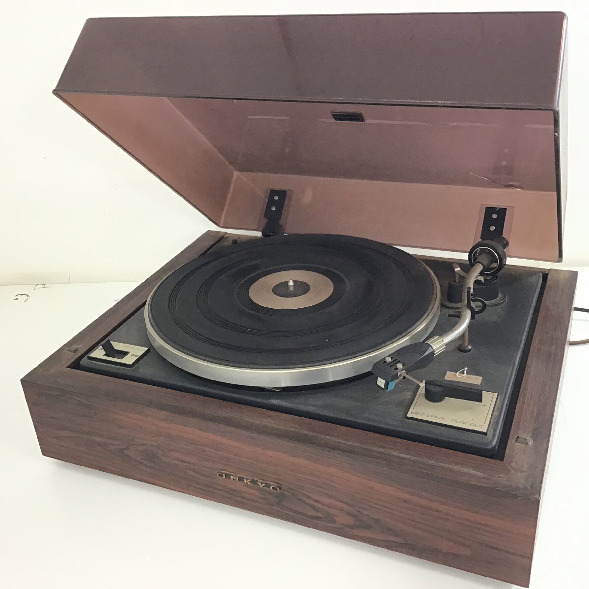 ★1円スタート★　ONKYO　オンキヨー　y-10　レコードプレイヤー　ジャンク品【同梱不可/売り切り/08-21】