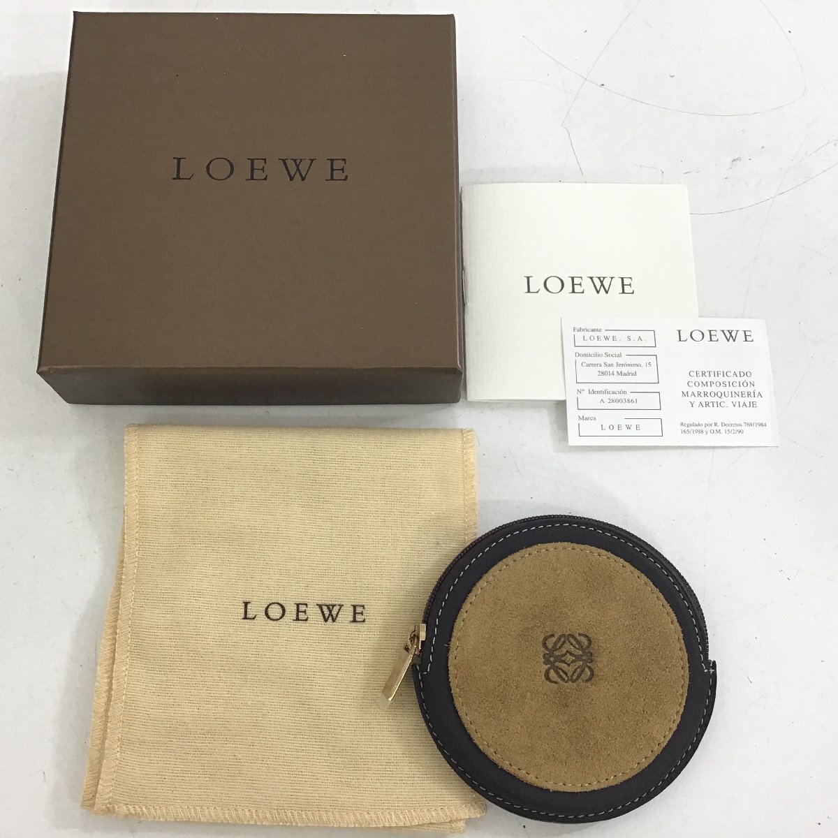 LOEWE　ロエベ　コインケース【同梱不可/売り切り/ナカオ08-21】