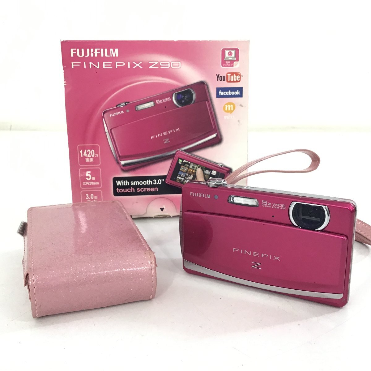 FUJIFILM　富士フィルム　FinePix Z90　カメラ　現状品【同梱不可/売り切り/ナカオ08-34】