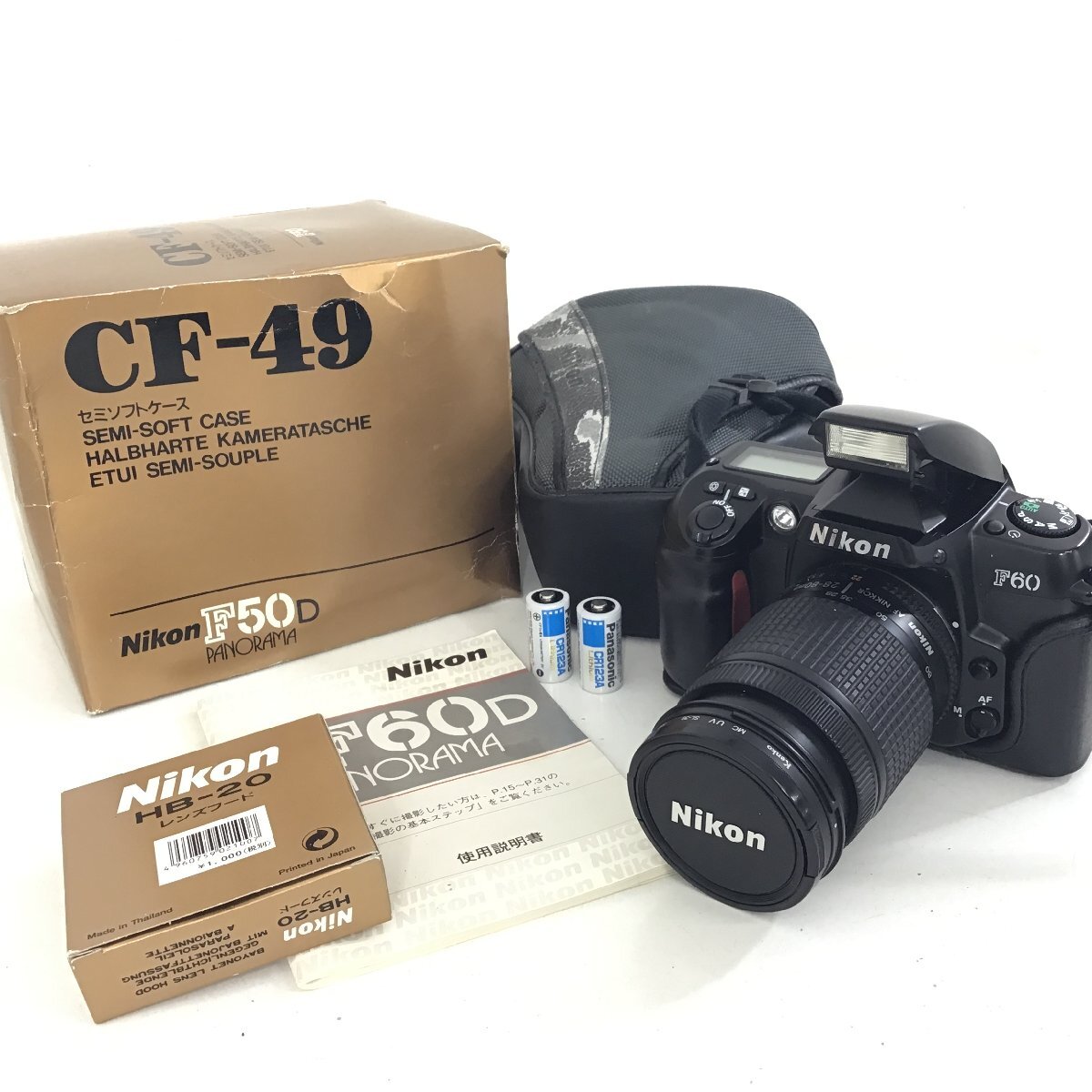Nikon　ニコン　F60　カメラ　現状品【同梱不可/売り切り/ナカオ08-36】