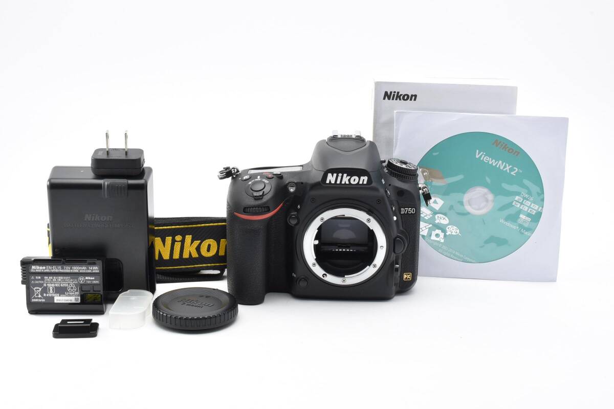 ■2174ショットのほぼ新品■ NIKON ニコン D750 #G031