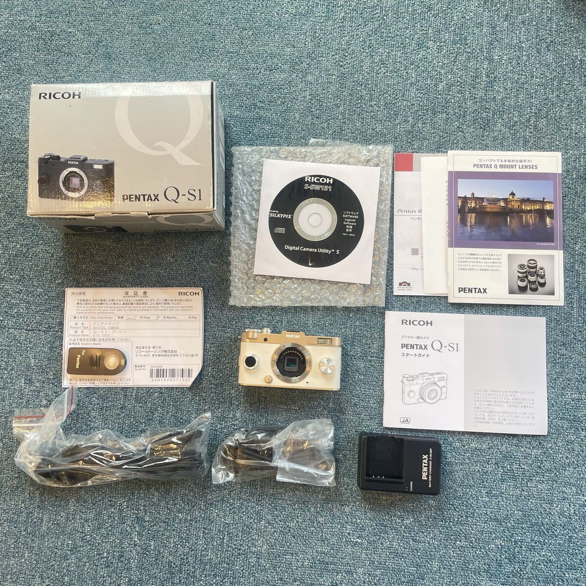  PENTAX (ペンタックス) Q-S1 ボディ ゴールド デジタルカメラ 007