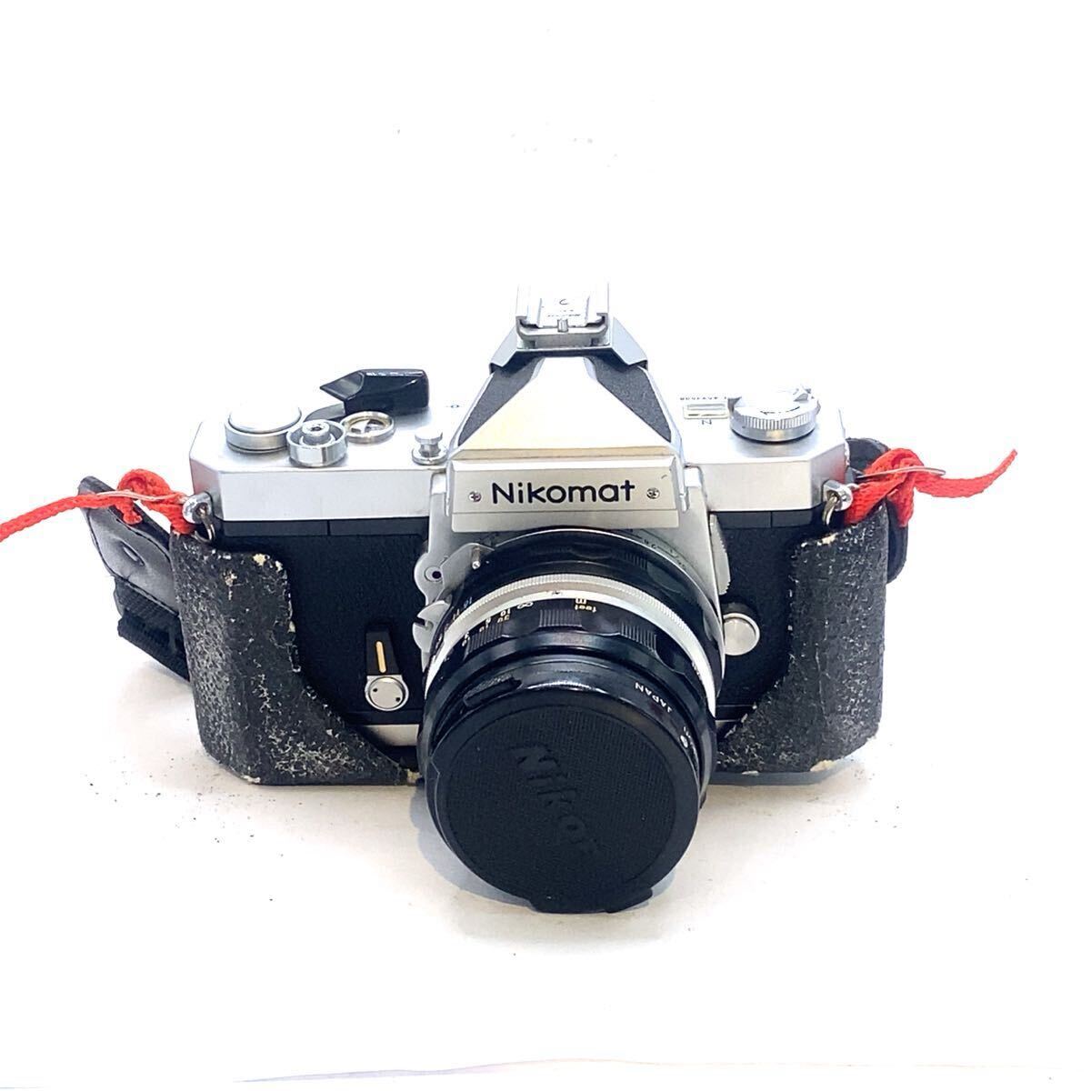Nikon (ニコン) Nikomat FTN シルバー 4593538/レンズ付き Nikkor-H・C 50mm F2 フィルムカメラ 033