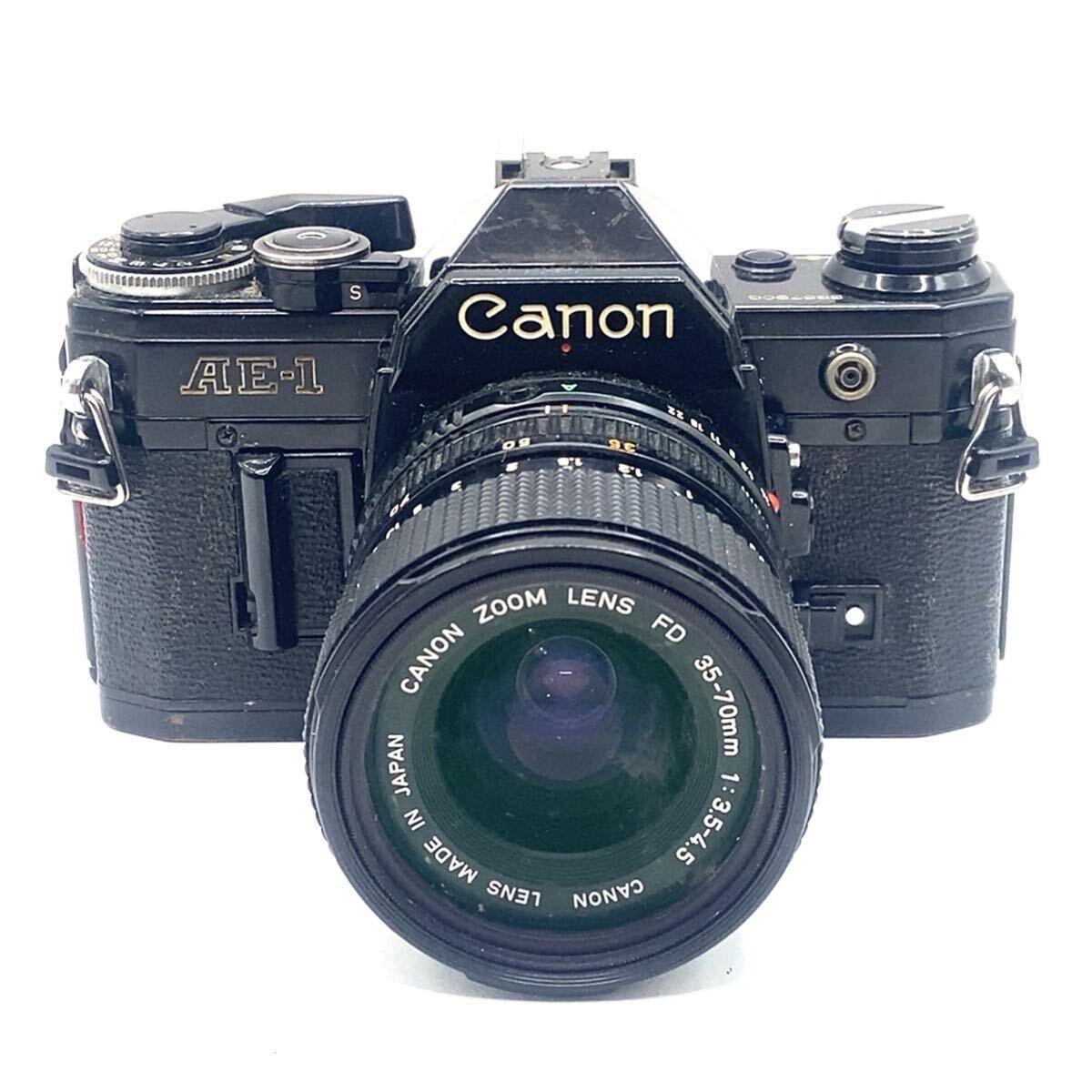 Canon （キャノン） AE-1/ Canon FD 35-70mm F3.5-4.5 レンズ付き　フィルムカメラ