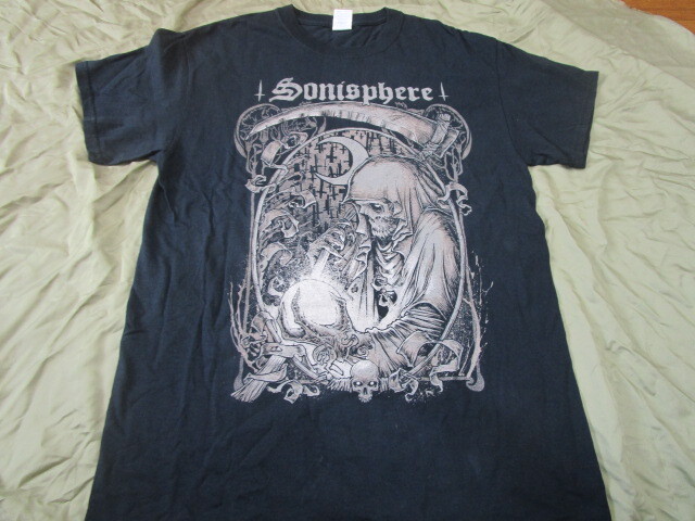 Tシャツ SONISPHERE Festival 2014 METALLICA PRODIGY BABY METAL アイアンメイデン 他 音楽イベント Mサイズ 古着 9