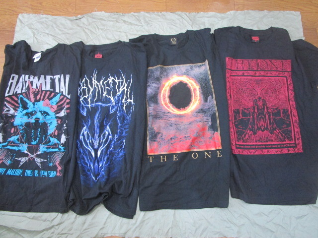 BABYMETAL Tシャツ 4枚 ベビーメタル Lサイズ BIG FOX FESTIVAL ツアーTシャツ 古着 2