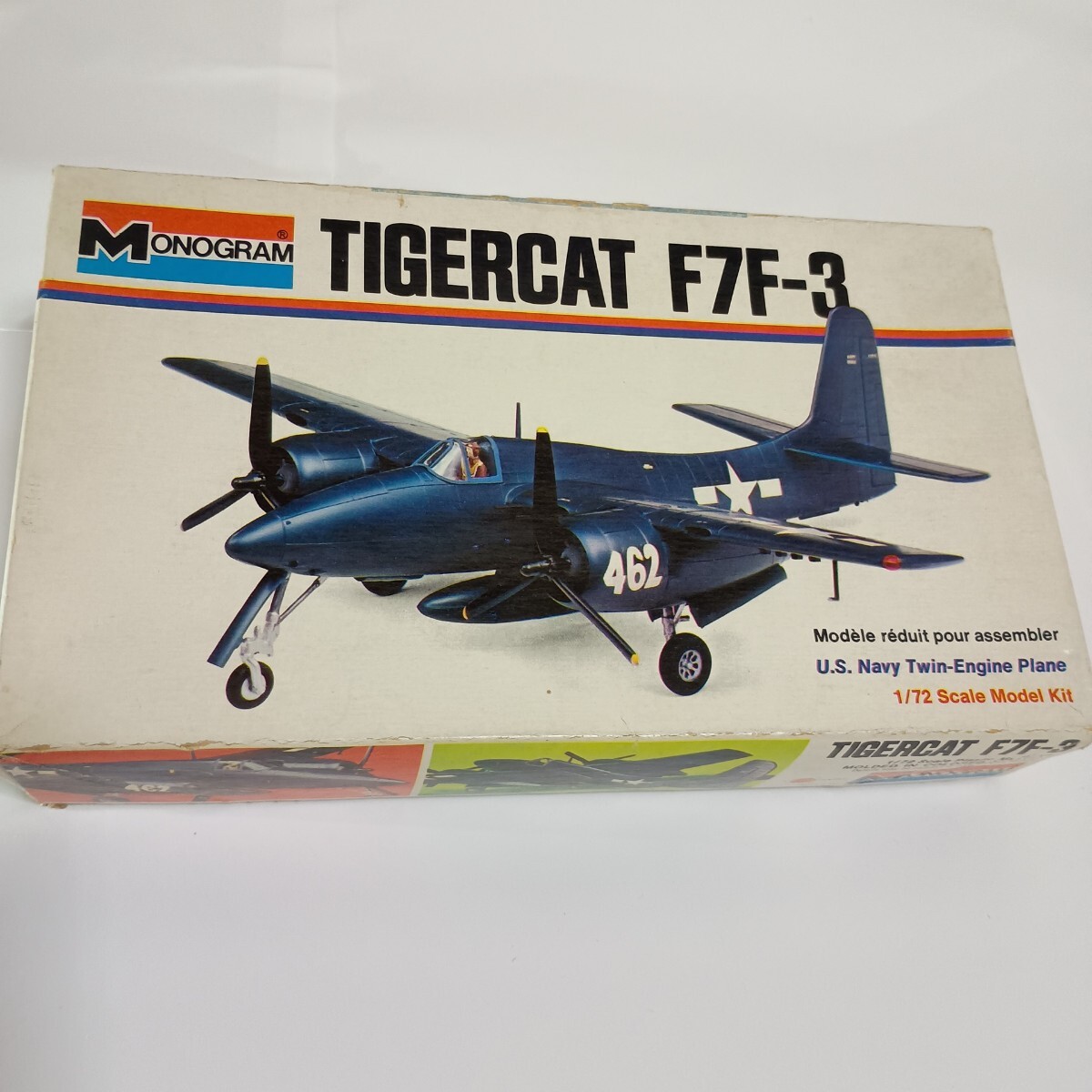 Monogram 1/72 グラマン F7F-3 タイガーキャット プラモデル