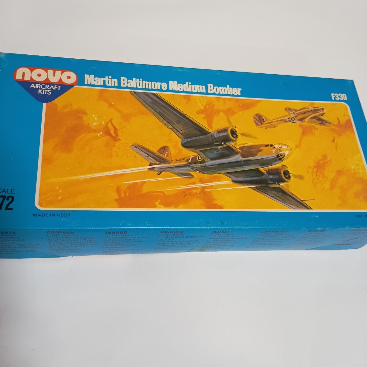 NOVO 1/72 Martin Baltimore Medium Bomber プラモデル F339