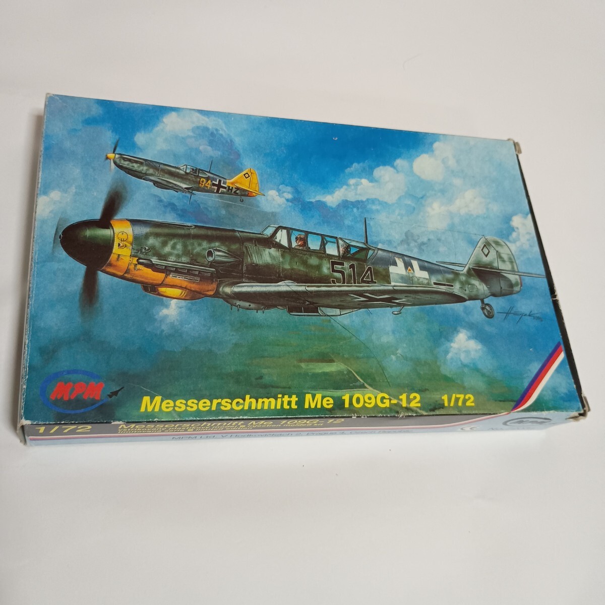 MPM 1/72 メッサーシュミット Me 109G-12 プラモデル