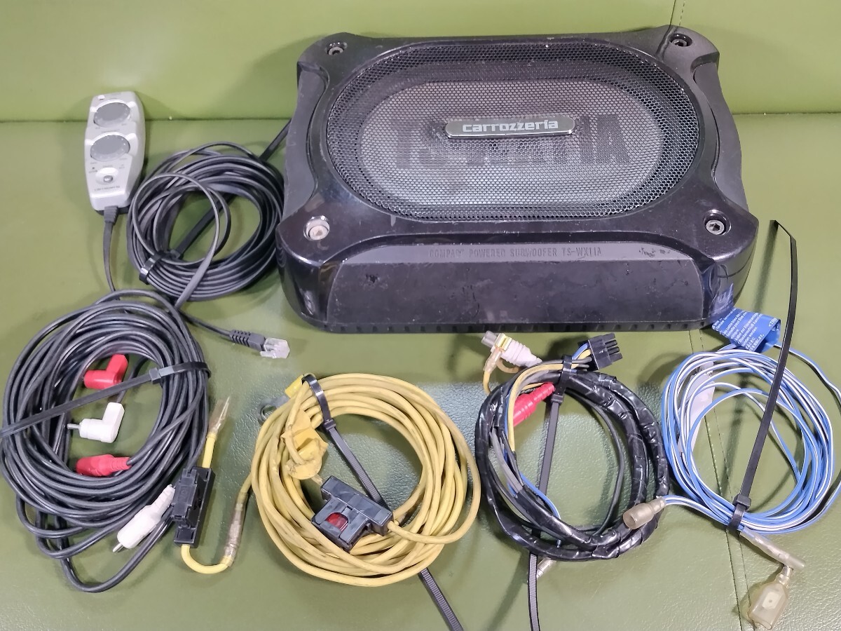 パイオニア carrozzeria カロッツェリア サブウーファー TS-WX11A