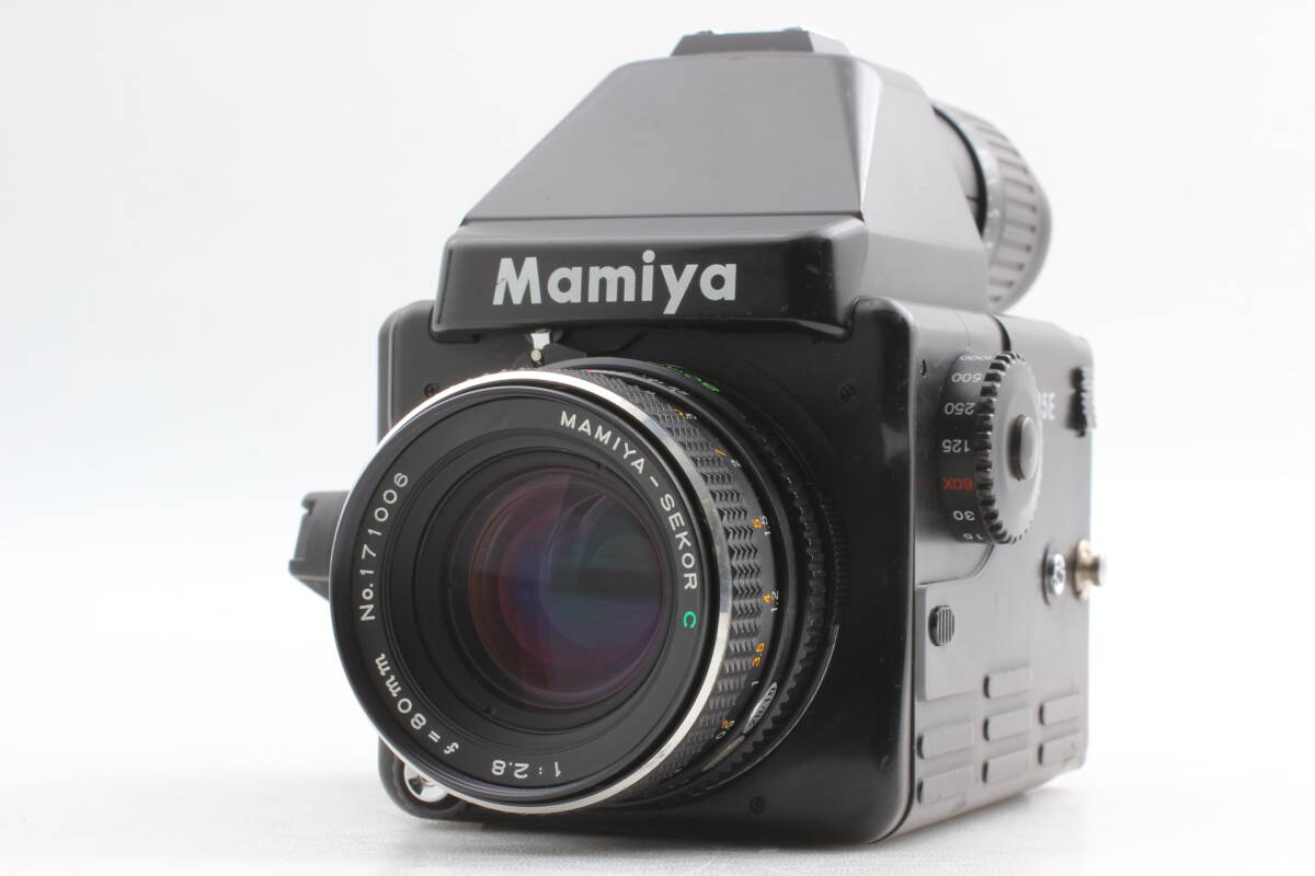 1円出品 マミヤ Mamiya M645 E 中判 フィルムカメラ Sekor C 80mm F2.8 レンズ Midium Format Film Camera 6x4.5 740