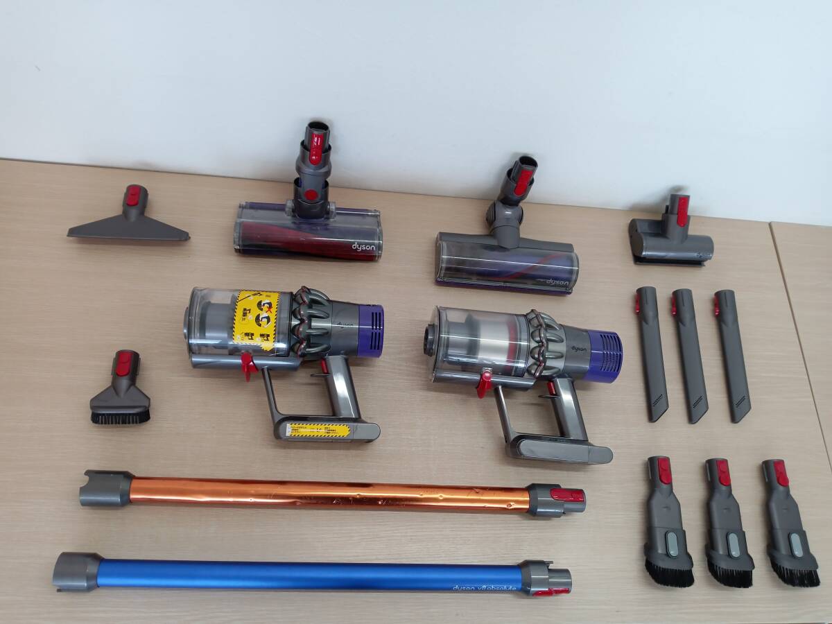 【BE-6968 BE-6948】dyson　ダイソン　SV12　SV12　V10　2台セット　コードレスクリーナー　掃除機　ジャンク品　簡易掃除済