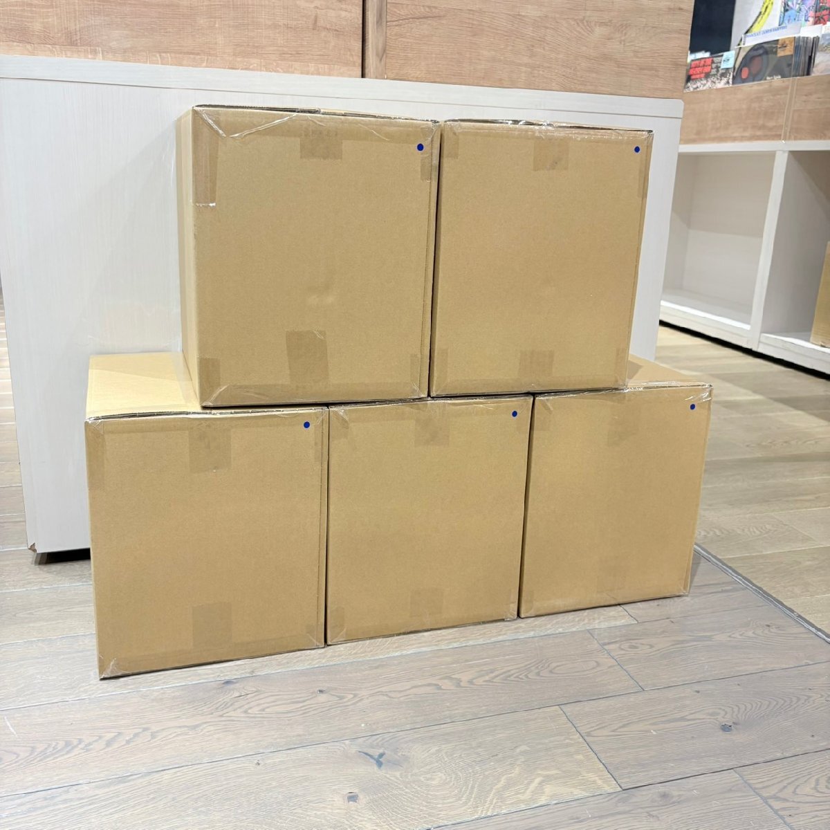 【新宿】≪1円スタート≫ ジャンク LPレコード5箱セット お買い得 RECORD まとめセット まとめ売り JUNK 青