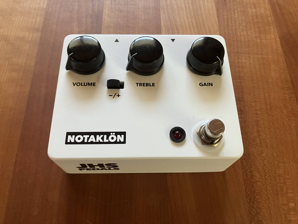 JHS Pedals / NOTAKLON (オーバードライブ) 【メーカー公式組み立て品】