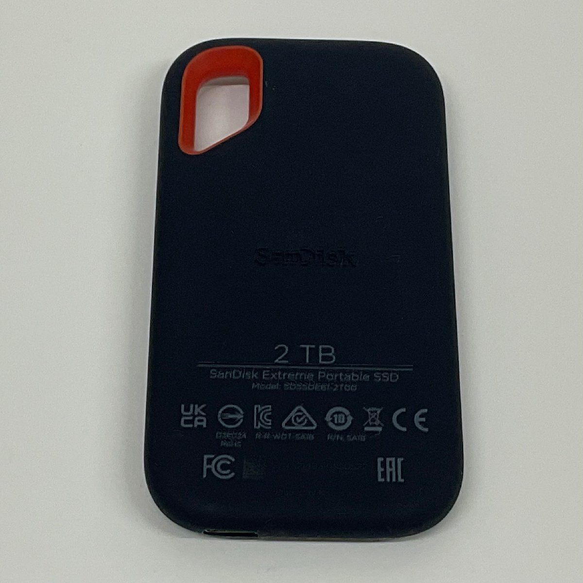 ★【現状品】SanDisk Extreme Portable SSD 2TB サンディスク　エクストリーム　ポータブル　中古品