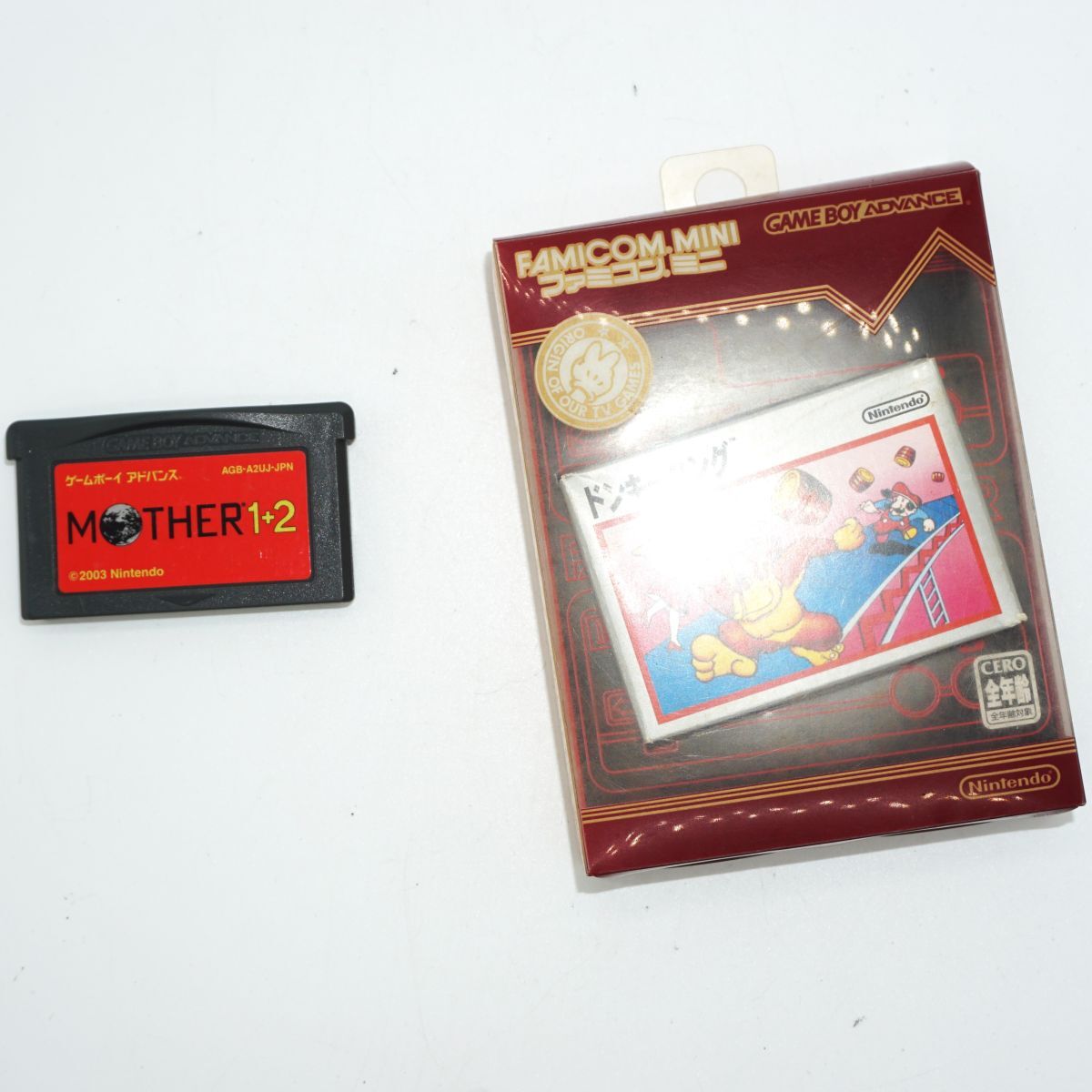 【中古ゲーム】ドンキーコング / MOTHER 1+2 任天堂 動作未確認 ゲームボーイアドバンス専用 GBA