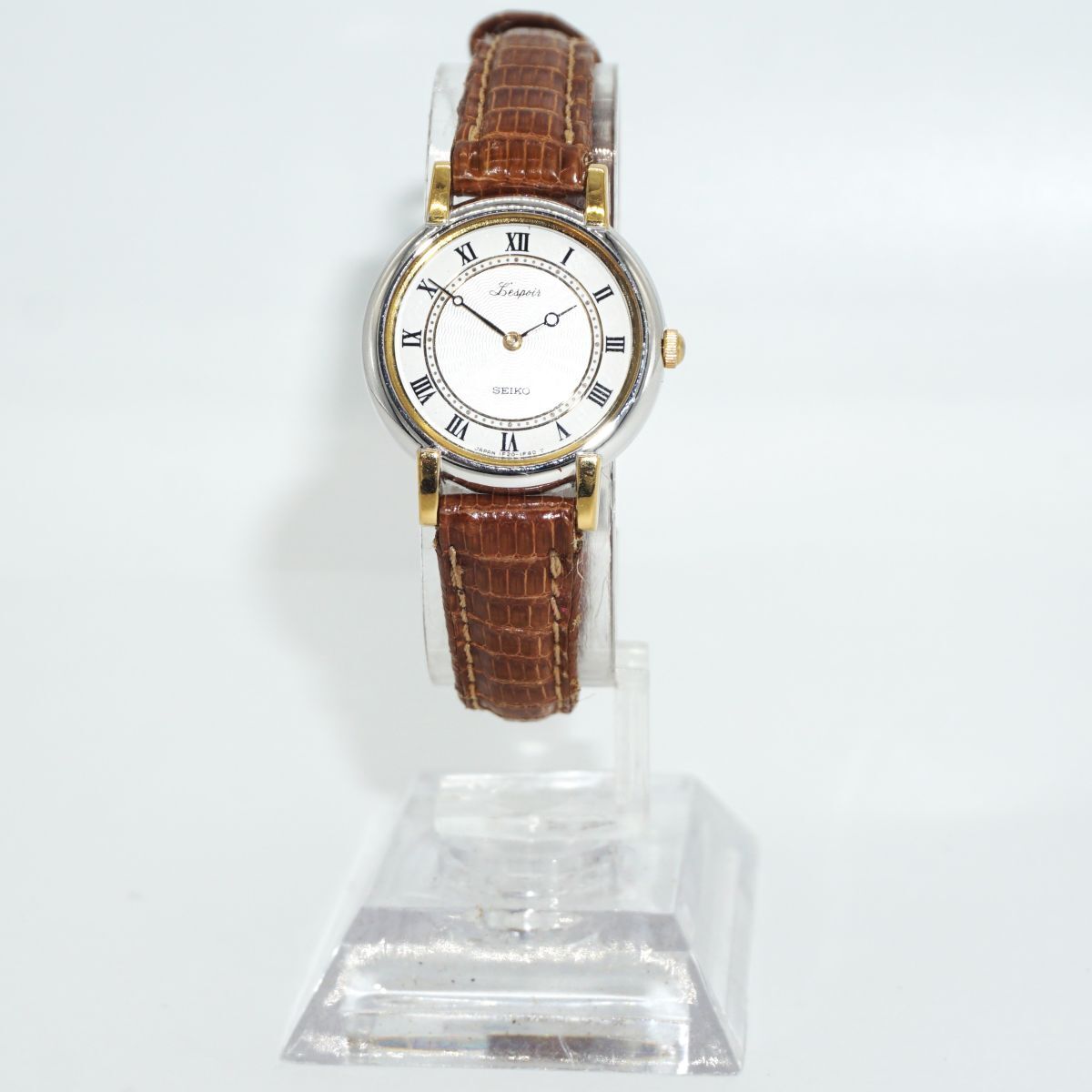 【未点検・未清掃】SEIKO Lespoir 1F20-0E70 セイコー レスポワール レディース 腕時計