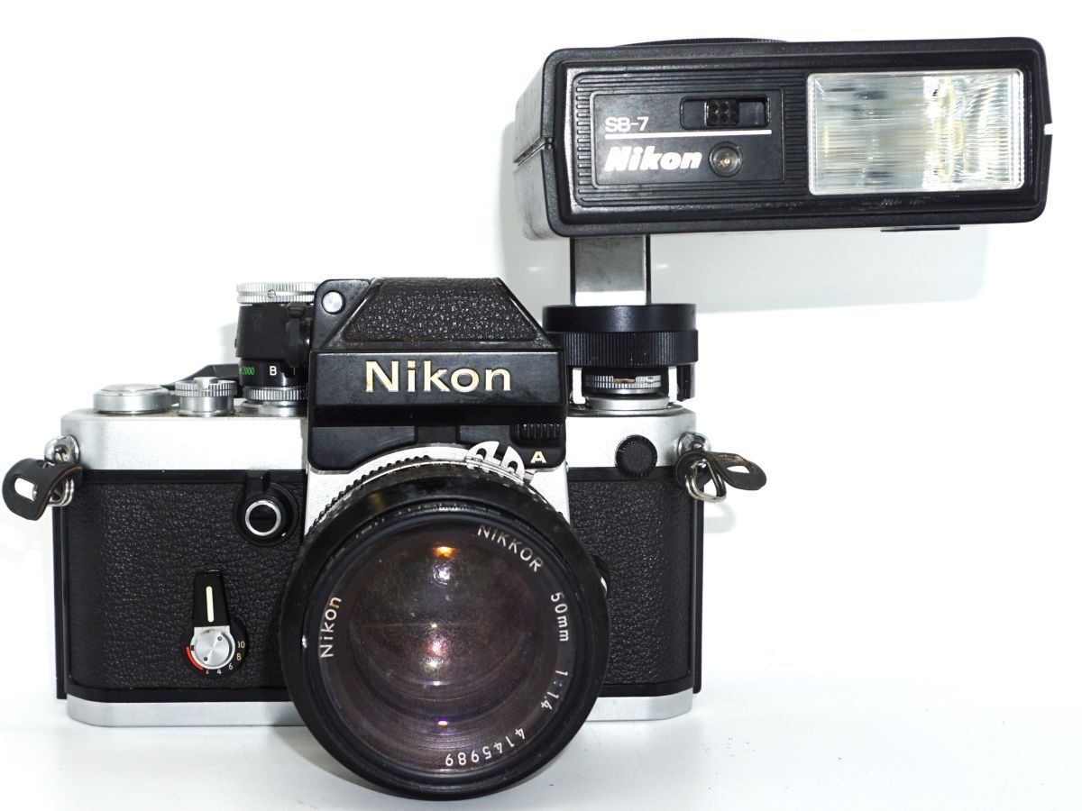 【未点検・未清掃】NIKON F2 フォトミック / NIKKOR 50mm 1:1.4 ニコン フィルムカメラ【カメラ+レンズ＆ストロボセット】