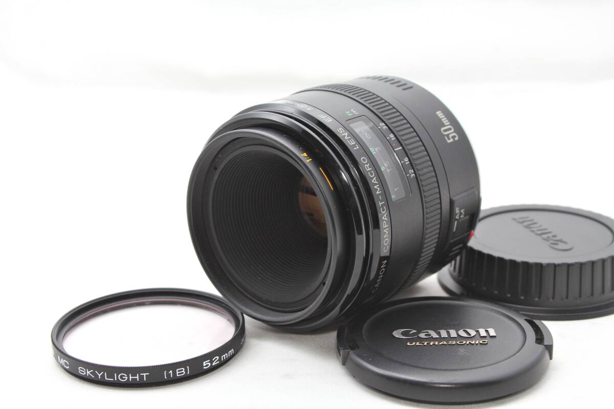 ★【動作〇 美品】 Canon EF50mm F2.5 COMPACT-MACRO ★ 単焦点レンズ