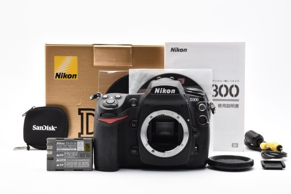 ★美品★ ニコン　Nikon D300 《動作確認済・付属品多数》 デジタル 一眼レフ カメラ ボディ SS1238 #1847