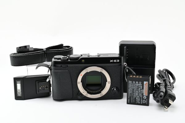 ★美品・ショット数: 477回★ FUJIFILM 富士フイルム X-E3 ボディ ブラック　ミラーレス一眼カメラ SS1261 #1870