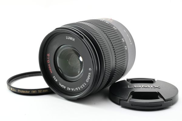 ★美品★ パナソニック PANASONIC LUMIX G VARIO 14-42mm F3.5-5.6 ASP MEGA O.I.S. SS1328 #1938