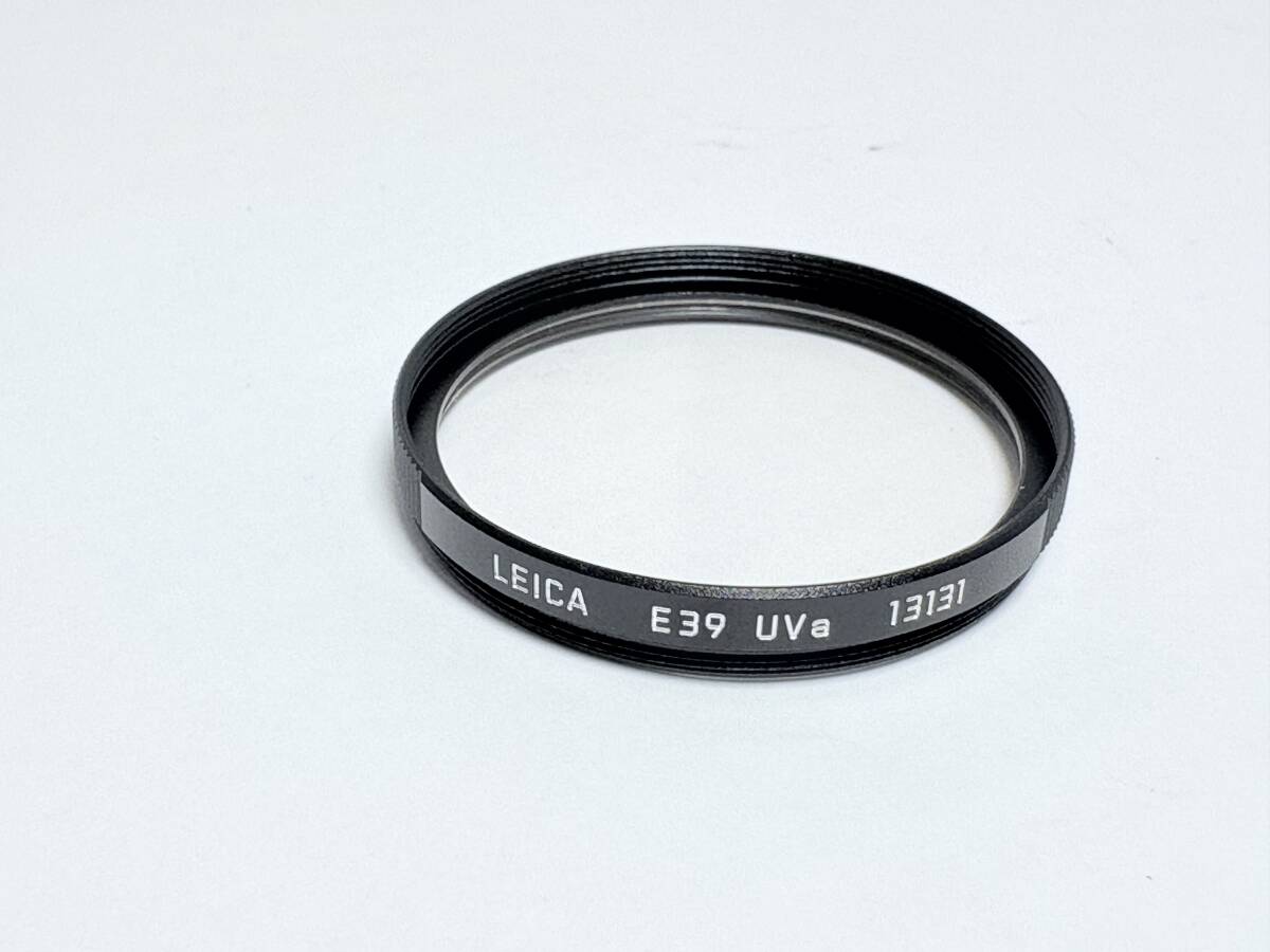 極上品 ライカ フィルター Uva E39 13131