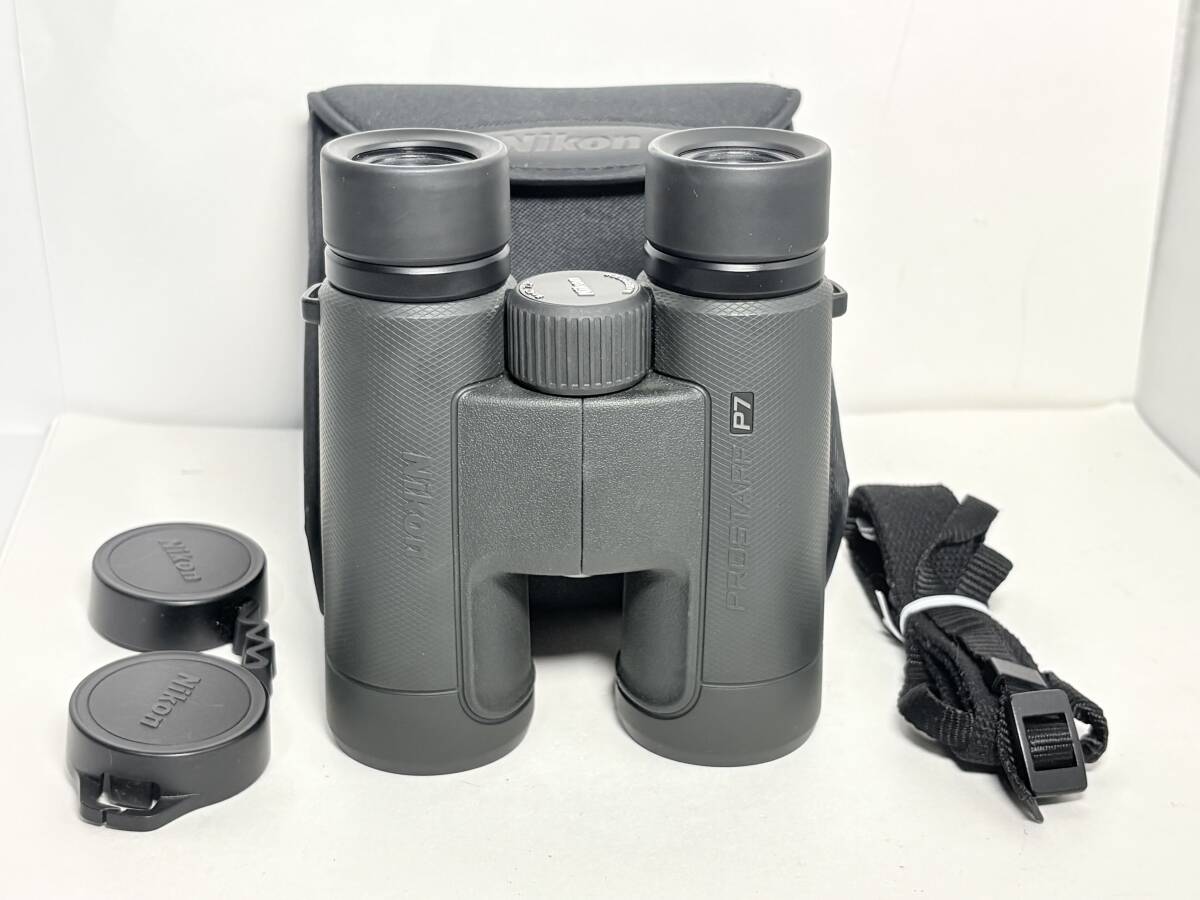 ケース付き ニコン PROSTAFF P7 8x42 双眼鏡