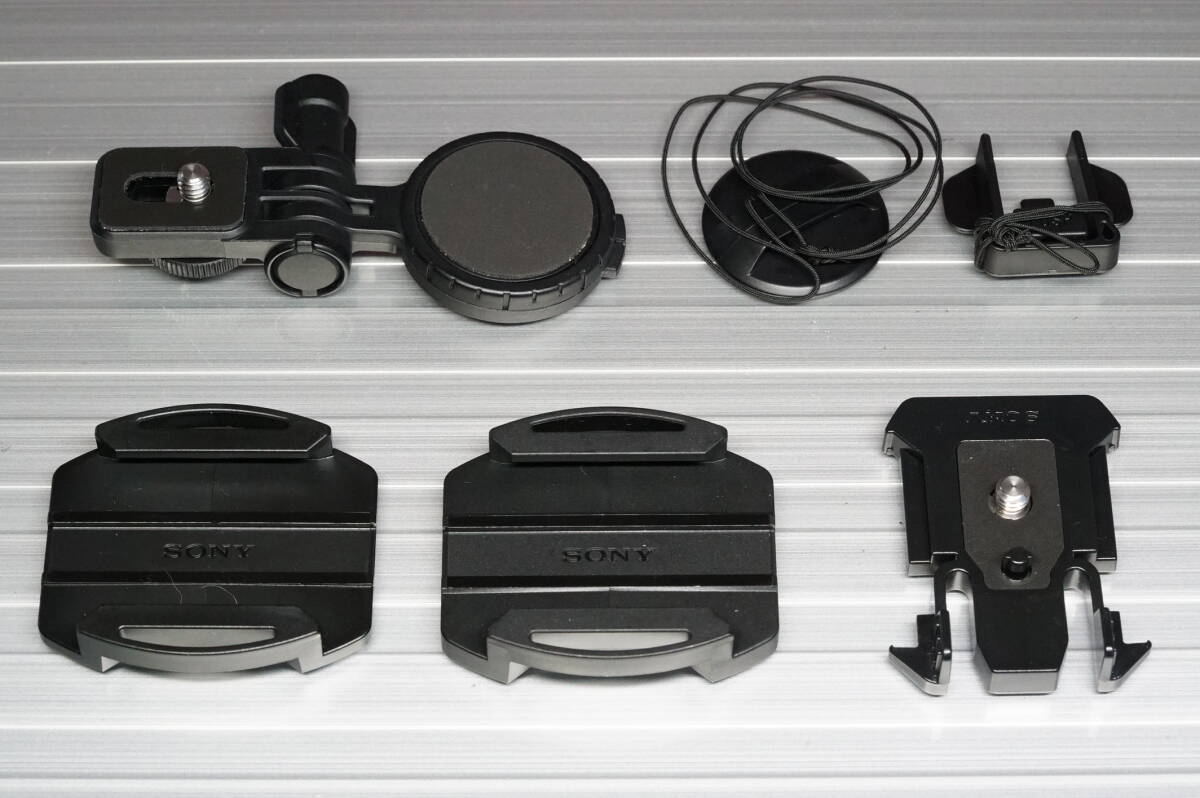 SONY ソニー ヘルメットサイドマウント VCT-HSM1 + 装着バックル アクションカム
