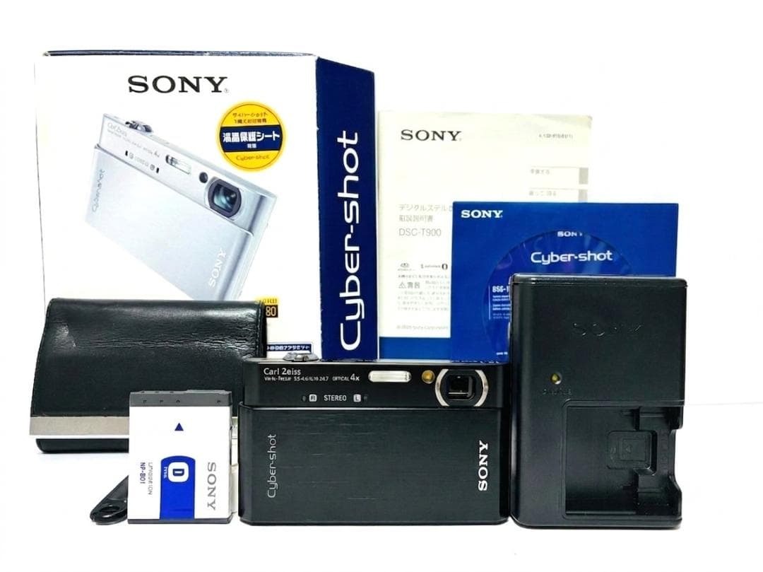 ■ 美品 ■ ソニー　SONY Cyber-shot DSC-T900 ブラック 《動作確認済》#434-05AU26-Y