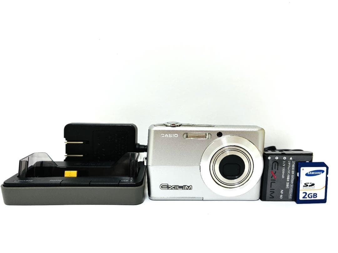 カシオ　CASIO EXILIM EX-Z500 シルバー 《動作確認済》#437-04AU26-Y