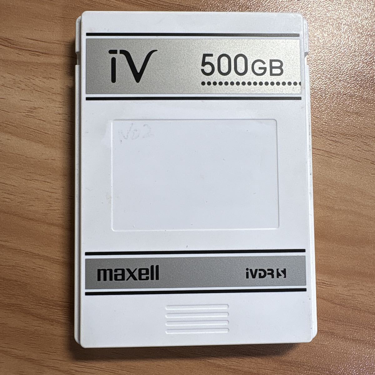 動作未確認未フォーマットmaxell iVDR-S カセットハードディスク 500GB