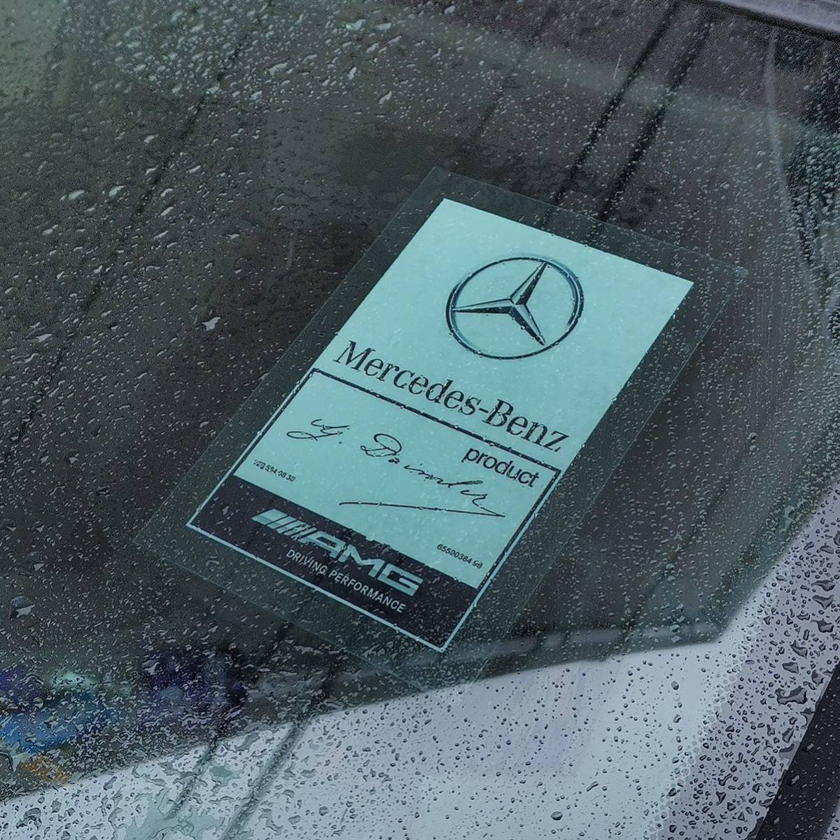 ベンツ　Mercedes AMG JDM内張ステッカー　高品質