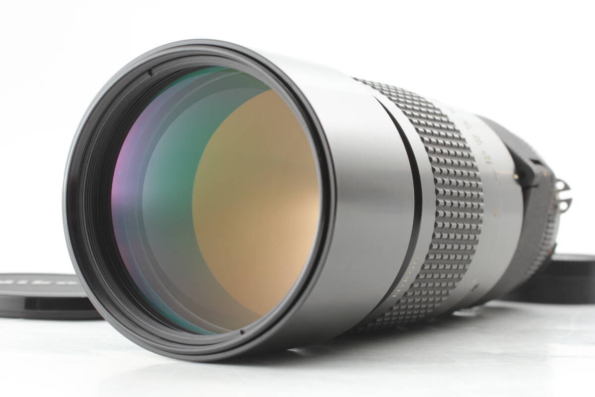 【美品】Nikon Ai-S NIKKOR 300mm F4.5 望遠単焦点レンズ 動作良好 EF-2324