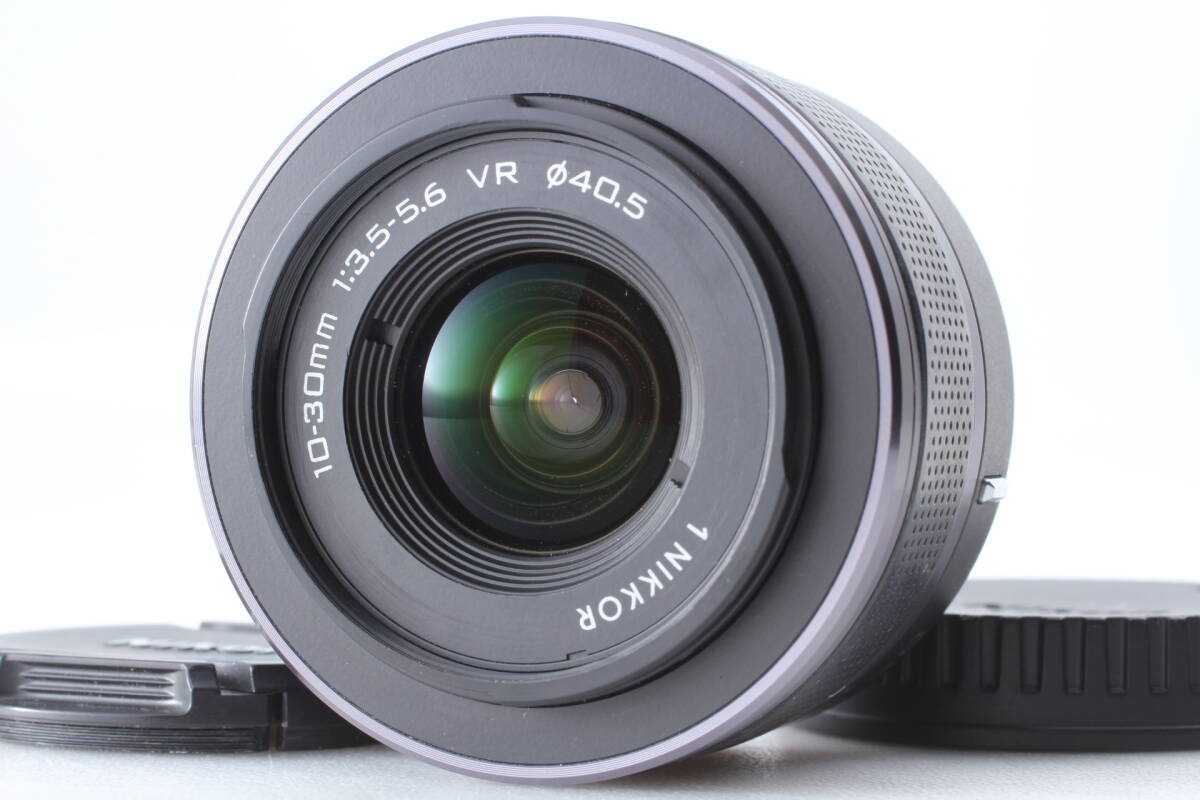 【美品】Nikon 1 NIKKOR VR 10-30mm F3.5-5.6 ブラック 標準ズームレンズ EF-2356