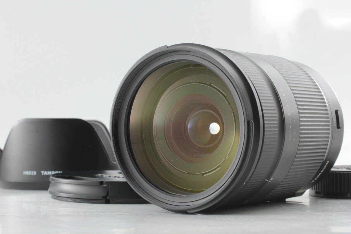【美品/フード付】Tamron 18-400mm F3.5-6.3 Di II VC HLD Nikon Fマウント B028 超望遠ズーム EF-2416