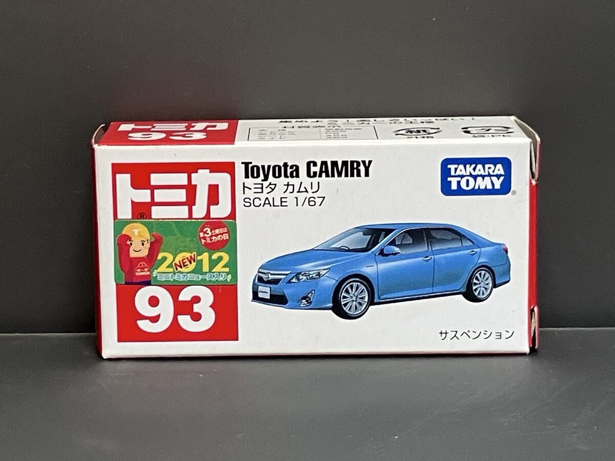 No.93 トヨタ カムリ （箱） （1/67スケール トミカ 438960） 廃盤 絶版