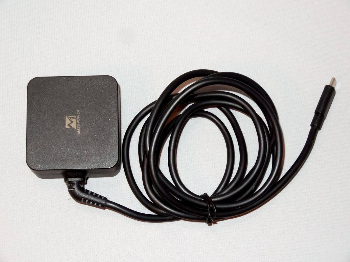 菱洋エレクトロ PD65W対応 USB Type-C AC急速充電器 1.8m(ブラック) E065-1C200325FU
