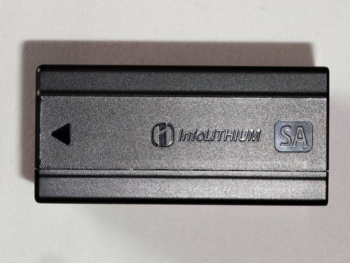 SONY ソニー リチャージブルバッテリーパック NP-SA100