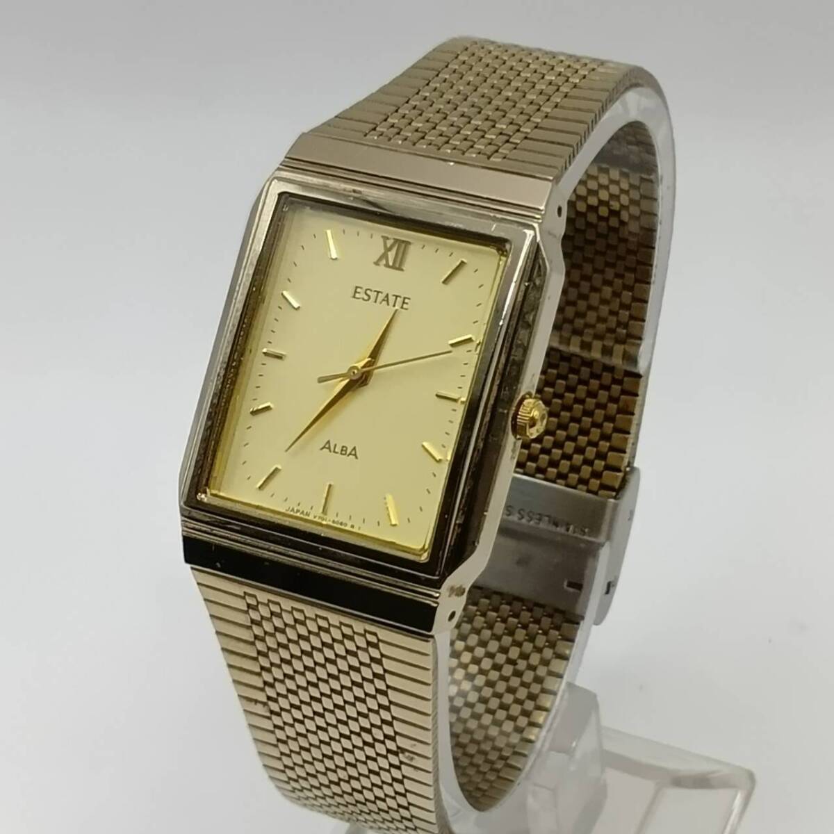 SEIKO ALBA ESTATE 腕時計 クォーツ　ヴィンテージ　メンズ ALBA　