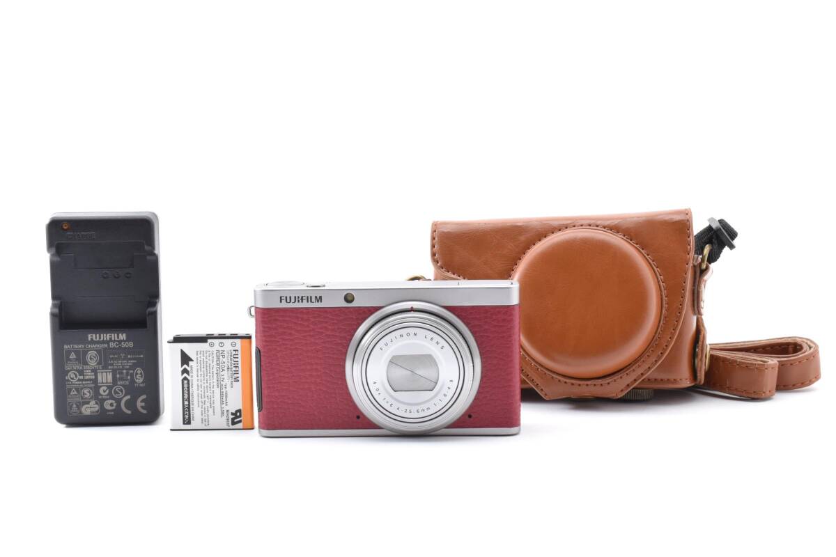 ■ ほぼ新品 ■ 富士フィルム　FUJIFILM XF1 レッド ＃A915-0108Y51000293